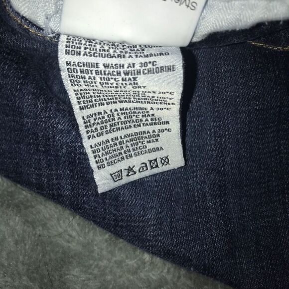 R13 Jeans Kate Skinny Howell Indigo Size 28 Denim Dark Blue Elast Drake Smart - Picture 6 of 16